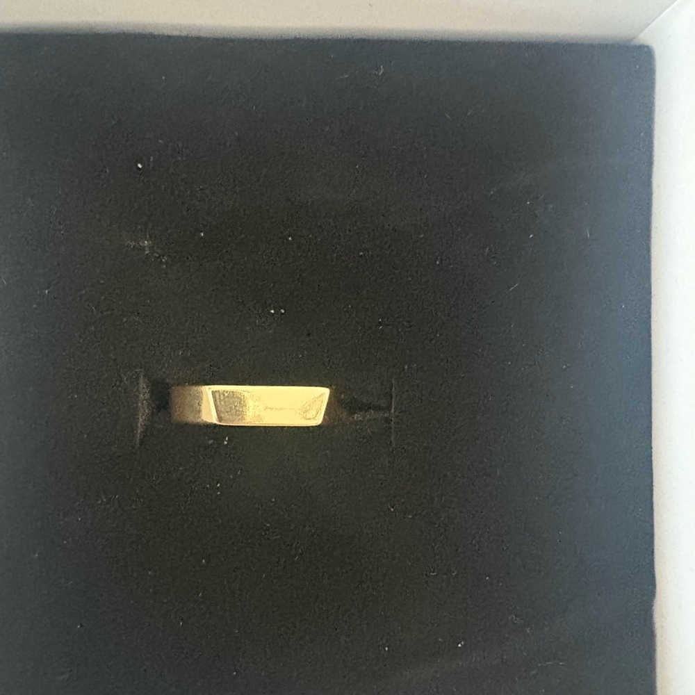 Elegant Gold Plated Band Ring